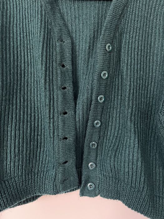 Cardigan verde MISAKY