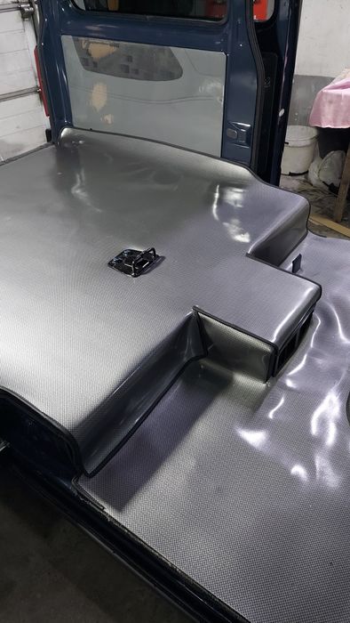 Настил линолеума