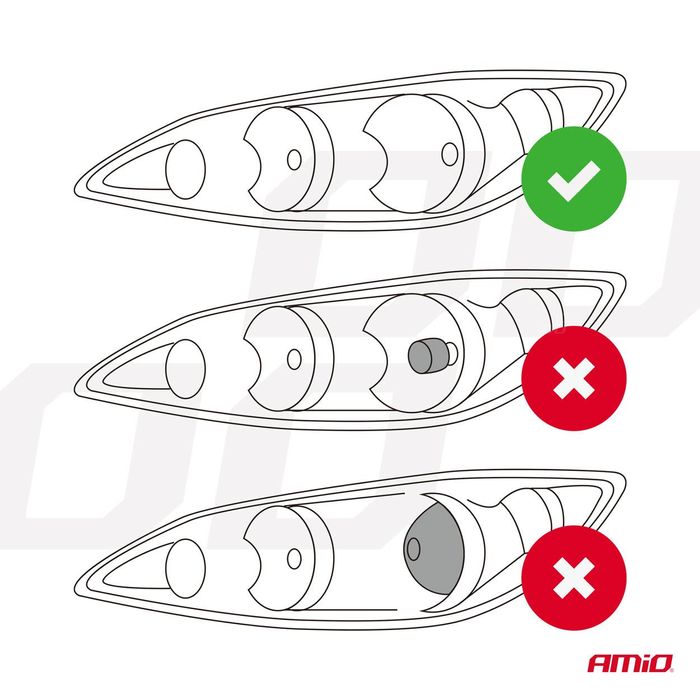 Led крушки за кола серия pl lens h4/h19 lens 6000k canbus ...