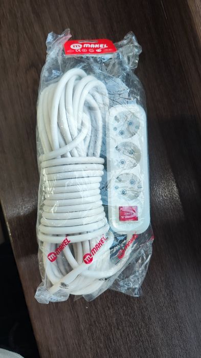 Удлинитель с заземлением Makel 15 метров оригинал