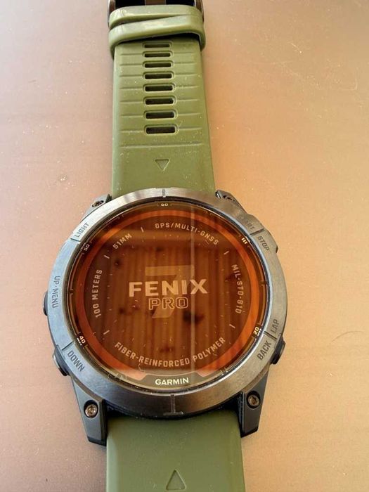 Часовник GARMIN FENIX 7X saphire pro solar 51 mm