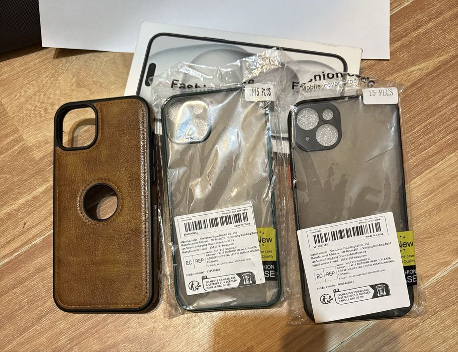 Смартфон Apple iPhone 15 Plus 128Gb черный Айфон 15 плюс