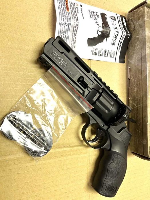 [Pistol 24 Jouli] PUTERNIC Airsoft + Bile Cauciuc Cu Aer Comprimat Gaz