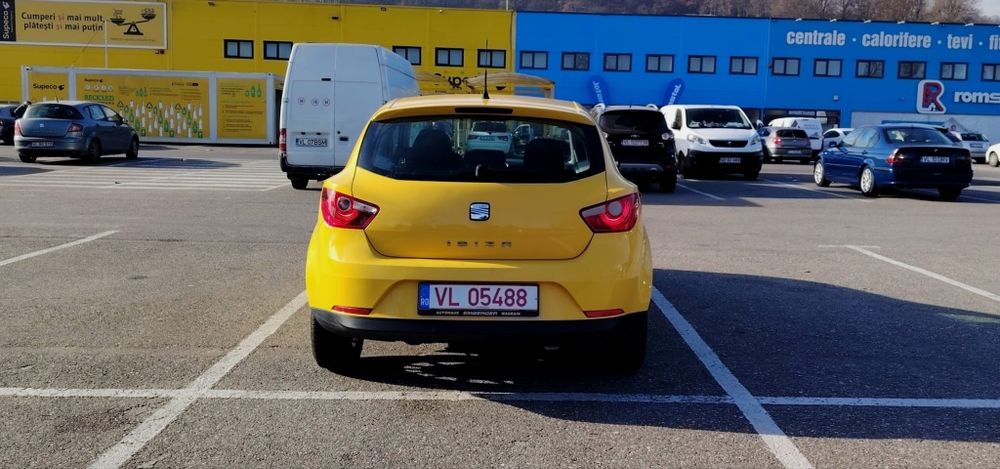 Seat Ibiza An2012 Euro 5 Motor 1,4 Benzina Mpi Climă Jante Numere Roși