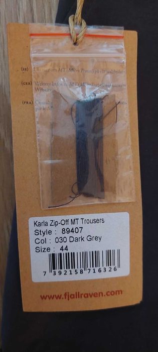 Fjallraven Karla Zip-Off MT Trousers