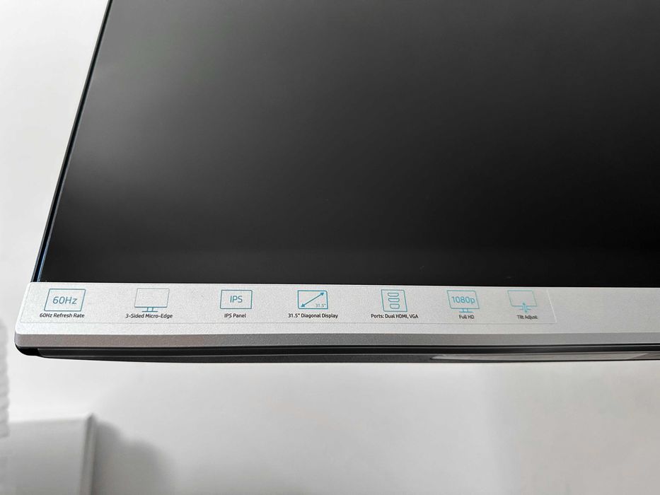 Монитор HP 32f (Full HD, IPS панел, 31.5-инчов)