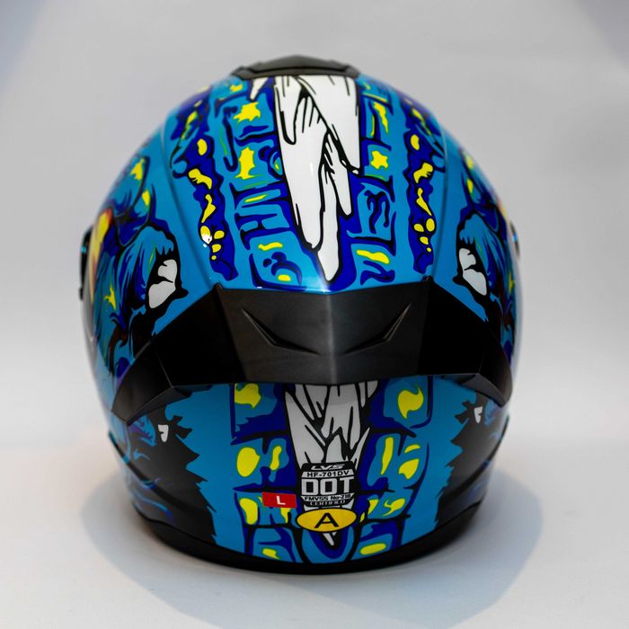 Каска за мотор пистов , скутер , ел. тротинетка др. ( Размер L 59-60 )