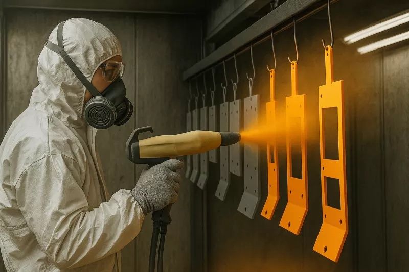 Порошковая покраска. 30 000 дан Металларни порошокли краскада буяш хиз