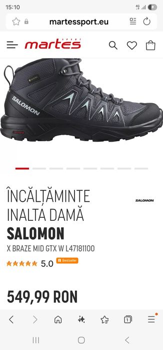 Salomon X braze dama