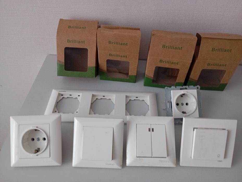 Розетки м включатели