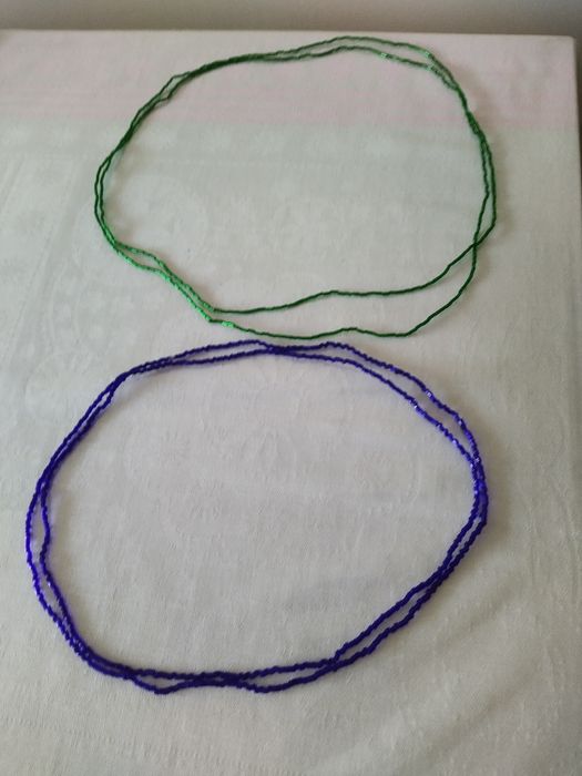 Бусы из стекляруса