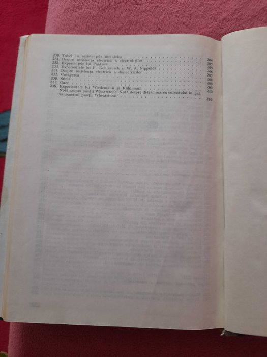 vand carte Tratat Elementar de Electricitate (Ed. Stiintifica, Bucuresti, 1989)