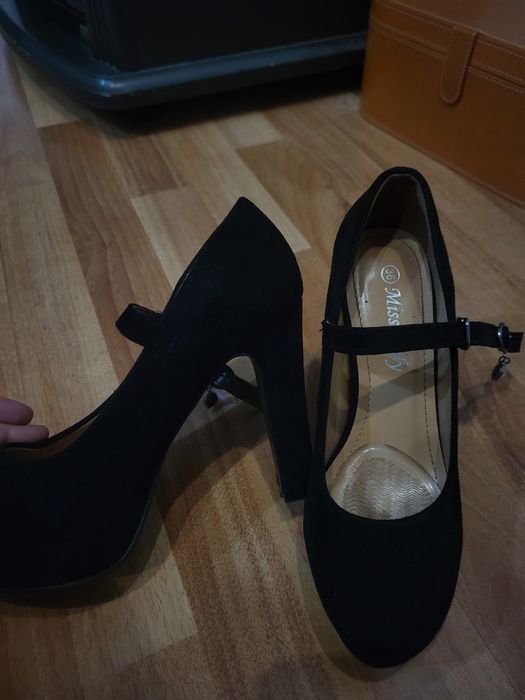 Каблуки замшевые