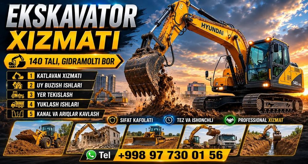 Ekskavator hizmati