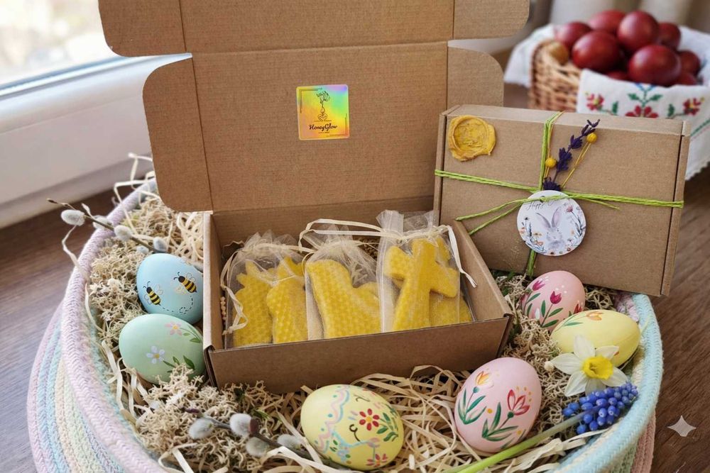 ВЕЛИКДЕНСКИ свещи от натурален пчелен восък