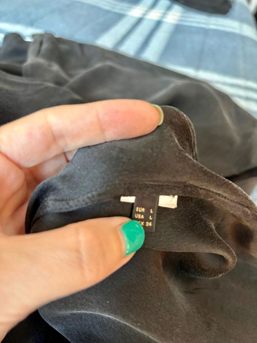 Camasa Massimo Dutti 100% matase naturala L