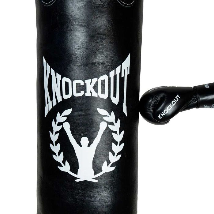 Sac de box Knockout, Piele Naturală