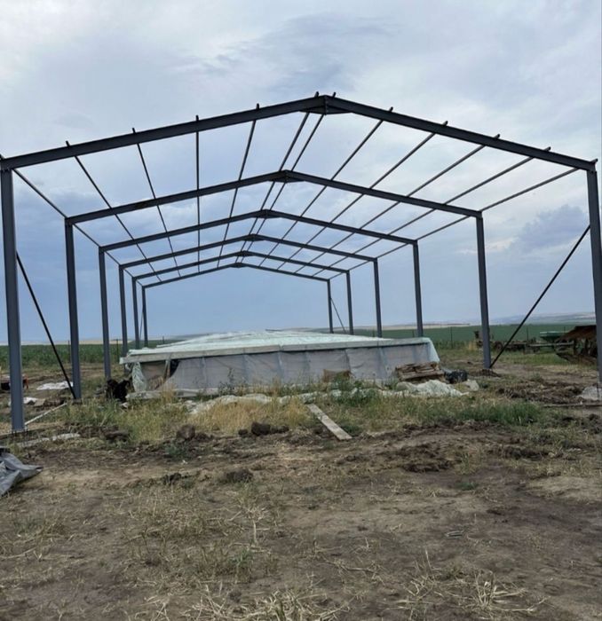 Vand hala structura metalica 10x20x4