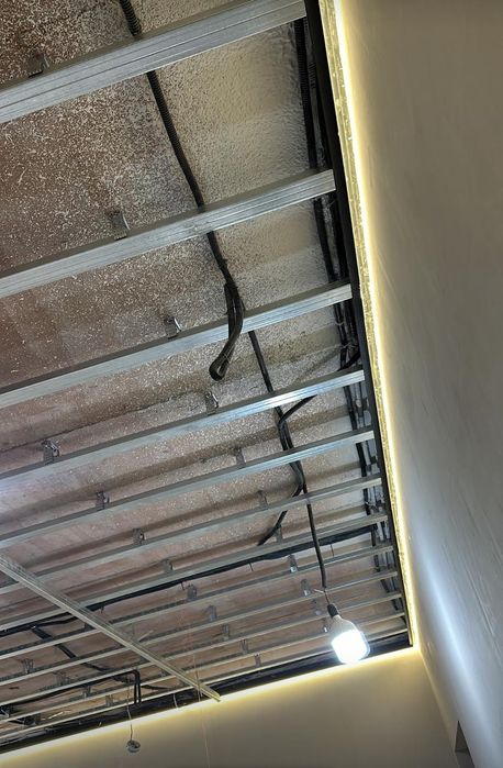 Монтаж гипсокартона