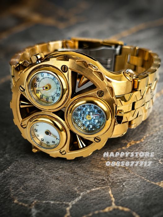 INVICTA Cerberus Gold 47 mm, Инвикта нов мъжки часовник