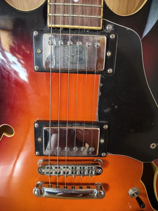 Chitară electrică Keytone semi-hollow +accesorii