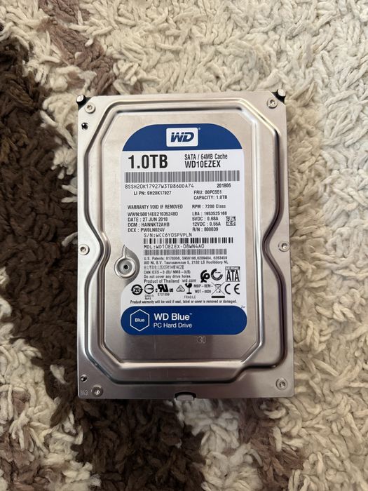 Hdd Western Digital 1tb