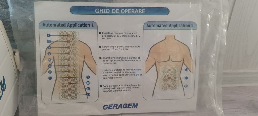 Vând aparat CERAGEM