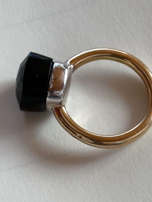 Inel aur cu piatra onix