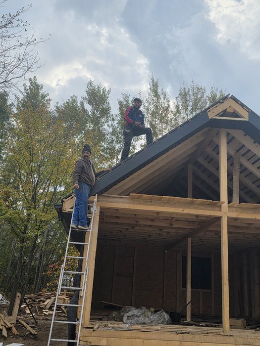 Cabana lemn lac surduc