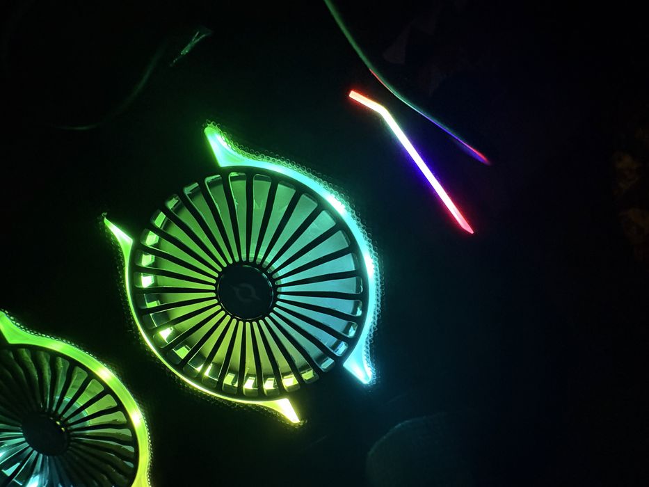 Cooler leptop Aqiris Pluto 17inch cu iluminare RGB