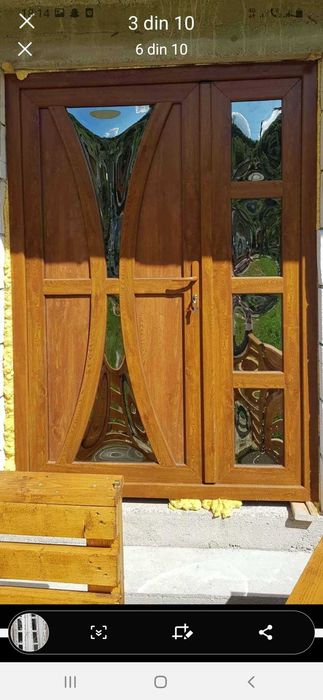 Tamplarie pvc porti de garaj si usi oxcilobatane .(jaluzele electrice)