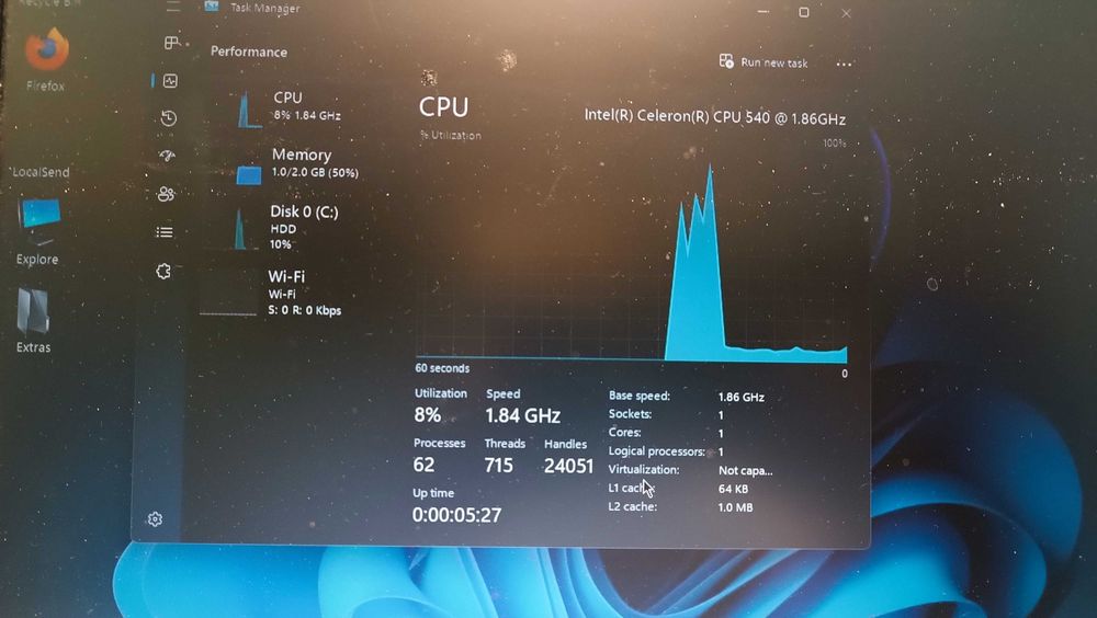 Vand Laptop HP-Compaq 6510b