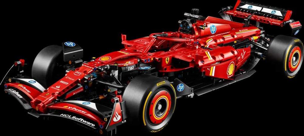 lego technic F1 Ferrari / red bull racing car