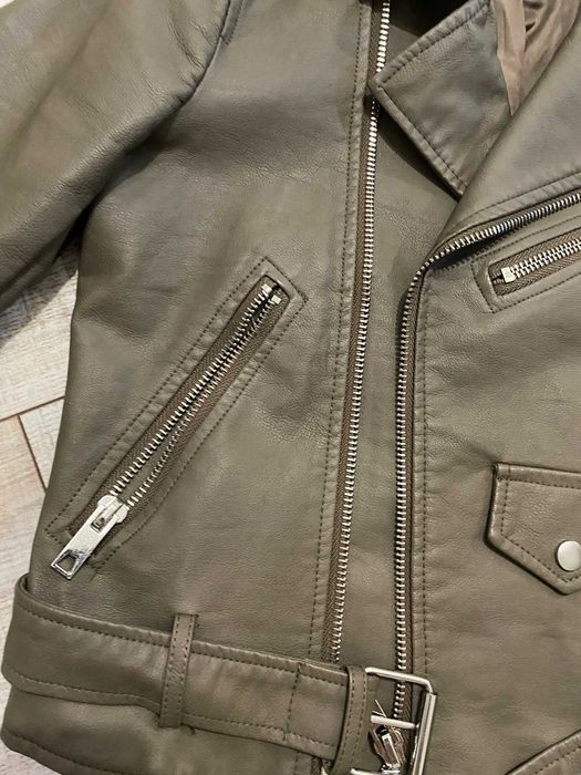 Кожаная куртка косуха, S размер