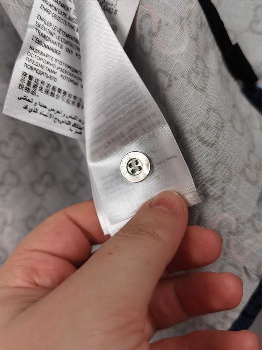 Лимитирана Риза Gucci Printed Cotton Ripstop (The Year of Snake)