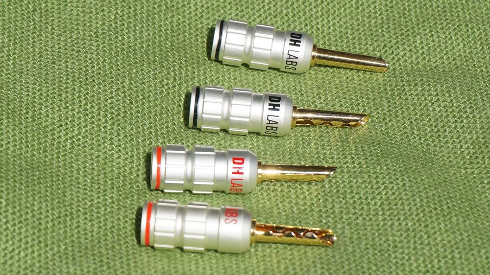 Conector banana DH LABS pentru Boxe, amplificator