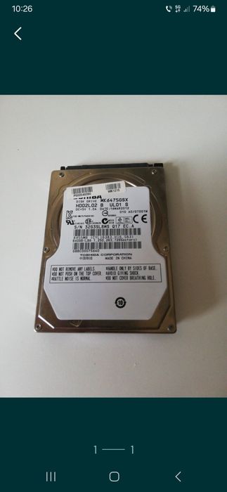 TOSHIBA HDD portabil 3.0 500/640 gb