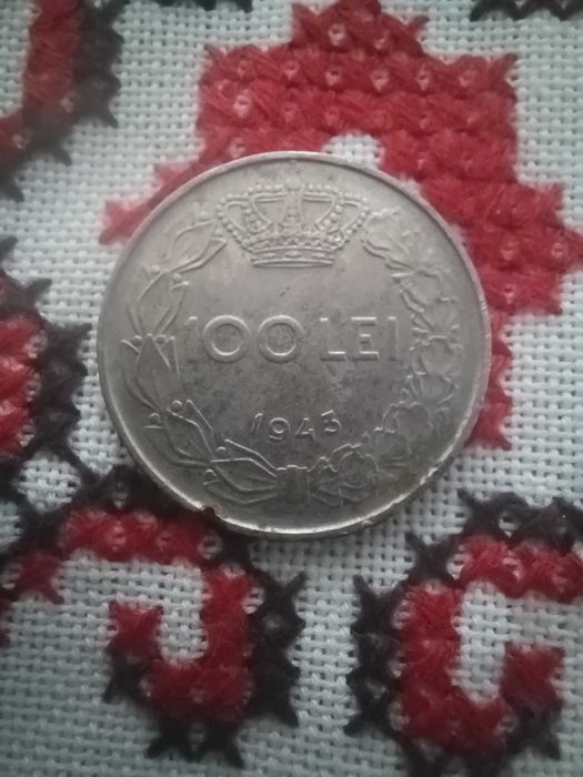 Vand moneda de colectie cu regele Mihai l din 1943