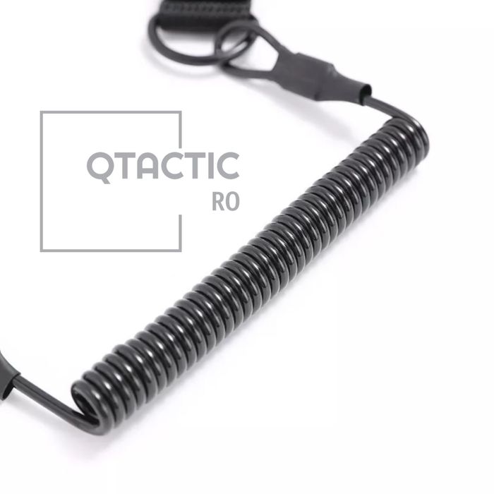 Snur elastic, cordon pentru siguranta pistol (Beretta, glock ,makarov)