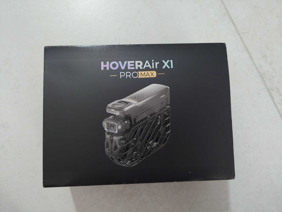 Dronă Hoverair X1 Promax, cameră 8K, zbor automat, viteză 42 km/h   - impecabila ca noua