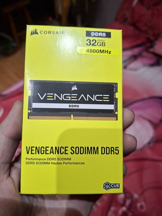Memorie 32 GB DDR 5 Corsair  vengeance  sigilat nou laptop