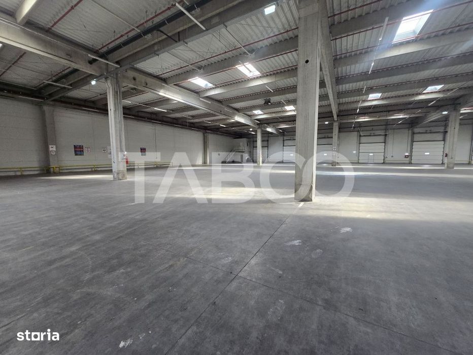 Spatiu industrial 2600mp pe un singur nivel de inchiriat in Sibiu