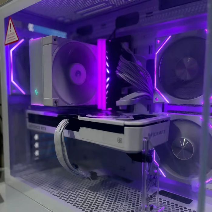 Игровой ПК Белый Ultra 5 225F и RTX 4060 TI