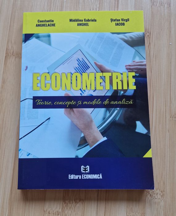 Carte ,,Econometrie: Teorie, concepte și modele de analiză" - Ed. Economică