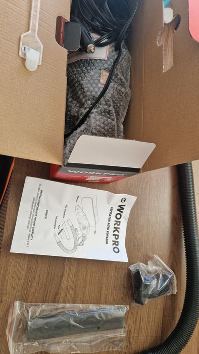 Прахосмукачка за автомобил WORKPRO