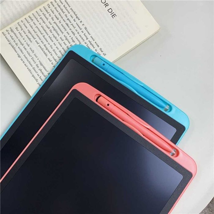 Графичен таблет за рисуване 12 инча, 3 цвята, LCD таблет