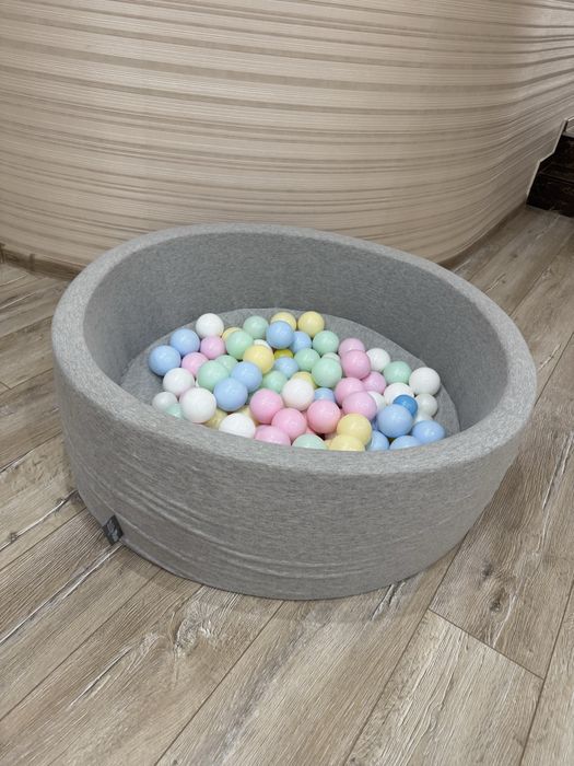 Басейн с топки, KiddyMoon, 90x30cm
