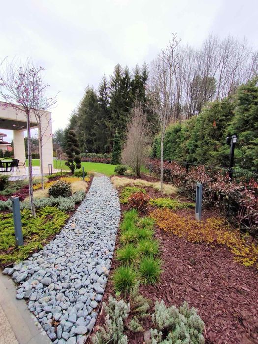 Цветен дървесен мулч 60 литра