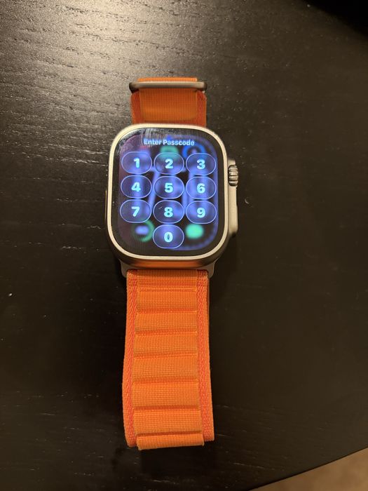 Apple Warch Ultra vand/schimb