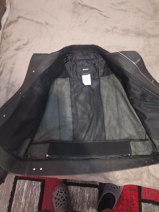 Geaca moto bmw black denim